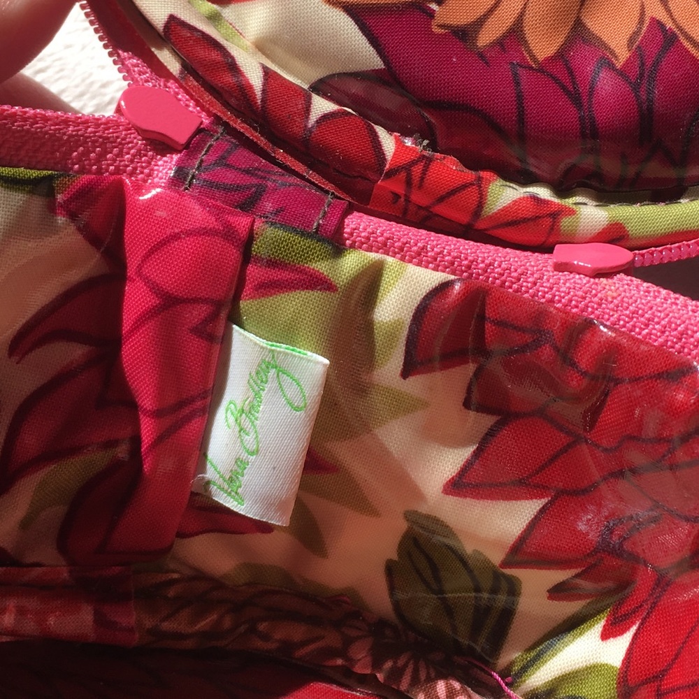 AUTHENTIC Retired Vera Bradley Frill Makeup Case - Picture 8 of 8